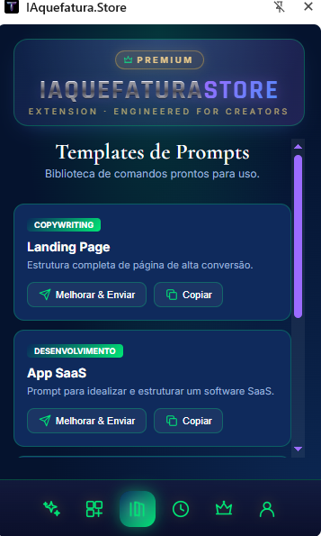 Templates de Prompts